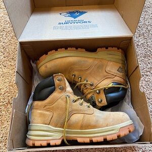 Herman Survivors Tan Work Boots